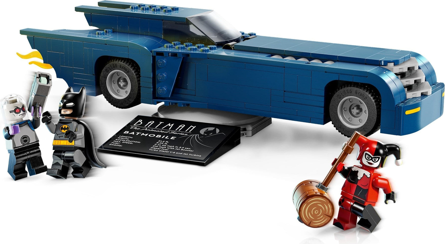 LEGO Batman 76274 Batman with Batmobile vs. Harley Quinn and Mr. Freeze - SuperSaverAU - view 1