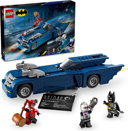 LEGO Batman 76274 Batman with Batmobile vs. Harley Quinn and Mr. Freeze