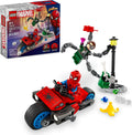 LEGO Marvel 76275 Motorcycle Chase: Spider-Man vs. Doc Ock- Auzzi Store