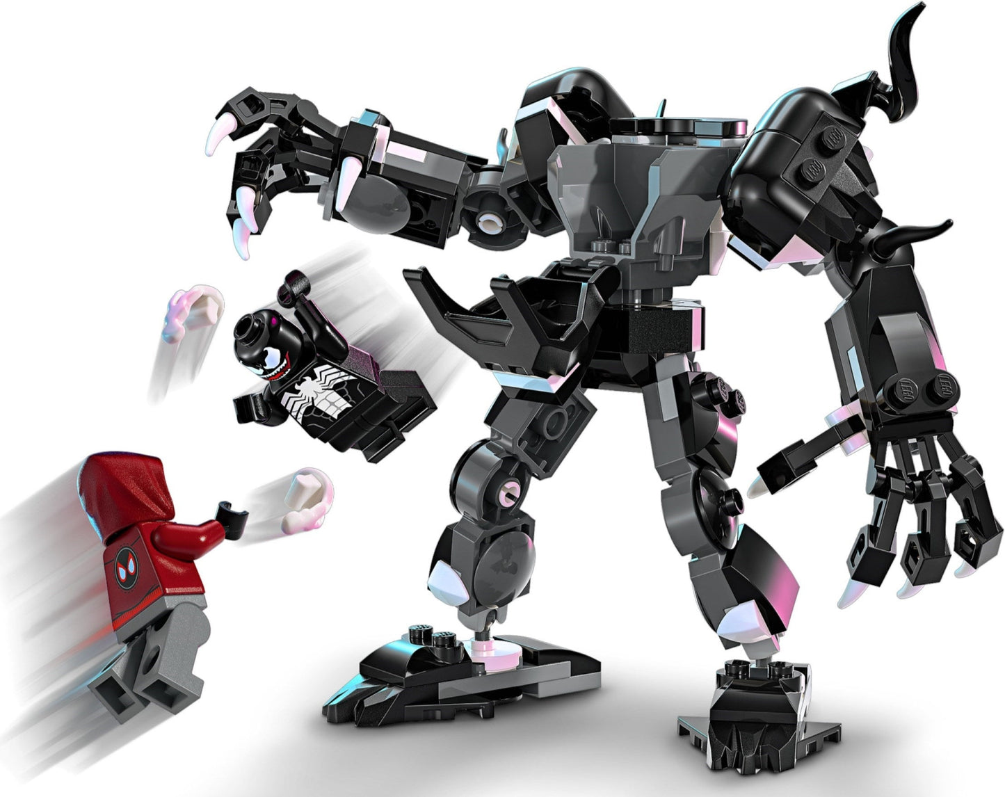 LEGO Marvel 76276 Venom Mech Armor vs. Miles Morales- Auzzi Store