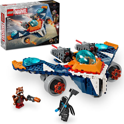LEGO Marvel 76278 Rocket's Warbird vs. Ronan- Auzzi Store