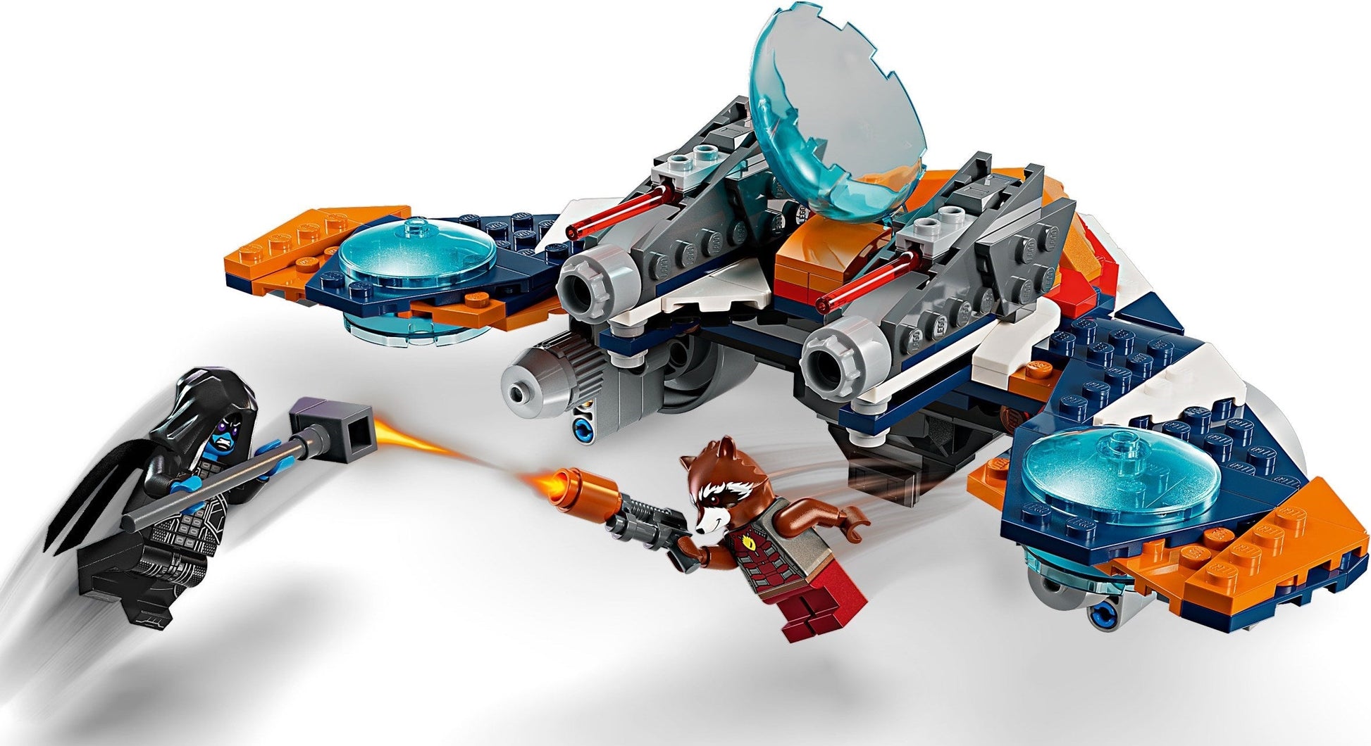 LEGO Marvel 76278 Rocket's Warbird vs. Ronan- Auzzi Store