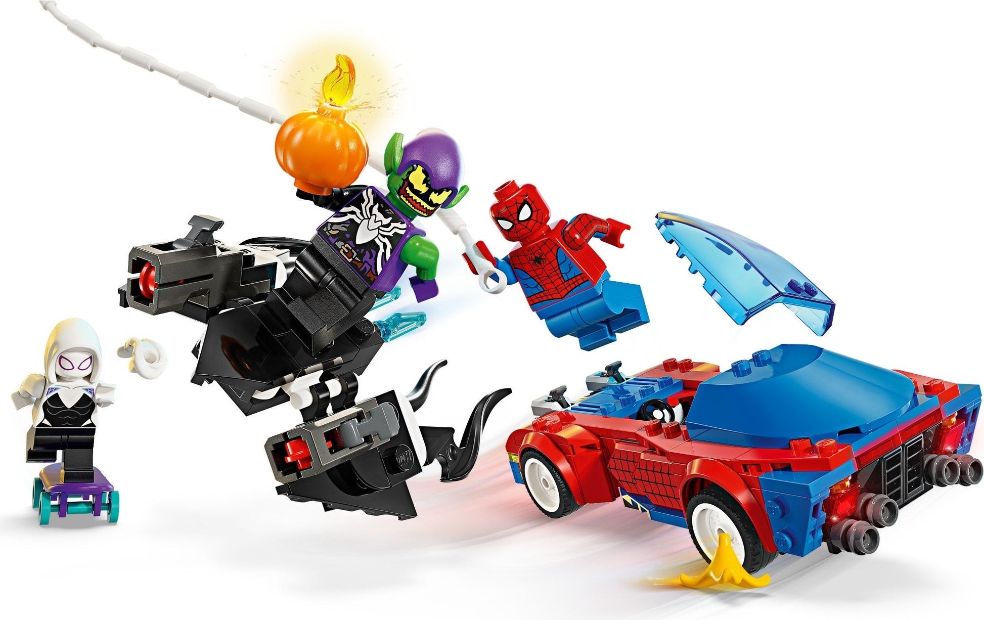 LEGO Marvel 76279 Spider-Man Race Car & Venom Green Goblin- Auzzi Store