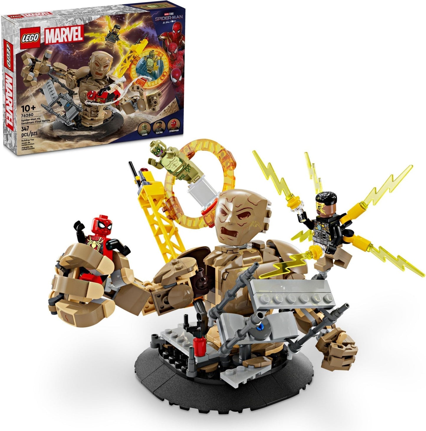 LEGO Marvel 76280 Spider-Man vs. Sandman: Final Battle- Auzzi Store