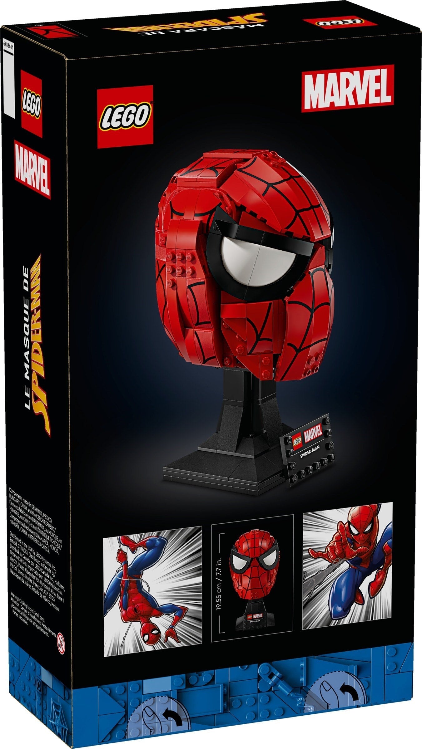 LEGO MARVEL 76285 Spider-Man's Mask- Auzzi Store