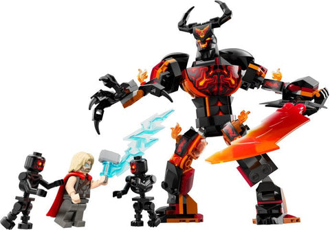 LEGO Marvel 76289 Thor vs. Surtur Construction Figure - SuperSaverAU - view 1