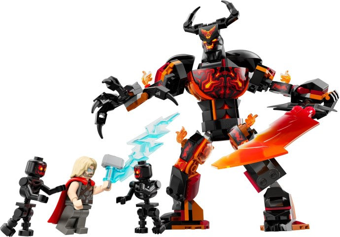 LEGO Marvel 76289 Thor vs. Surtur Construction Figure - SuperSaverAU - view 1