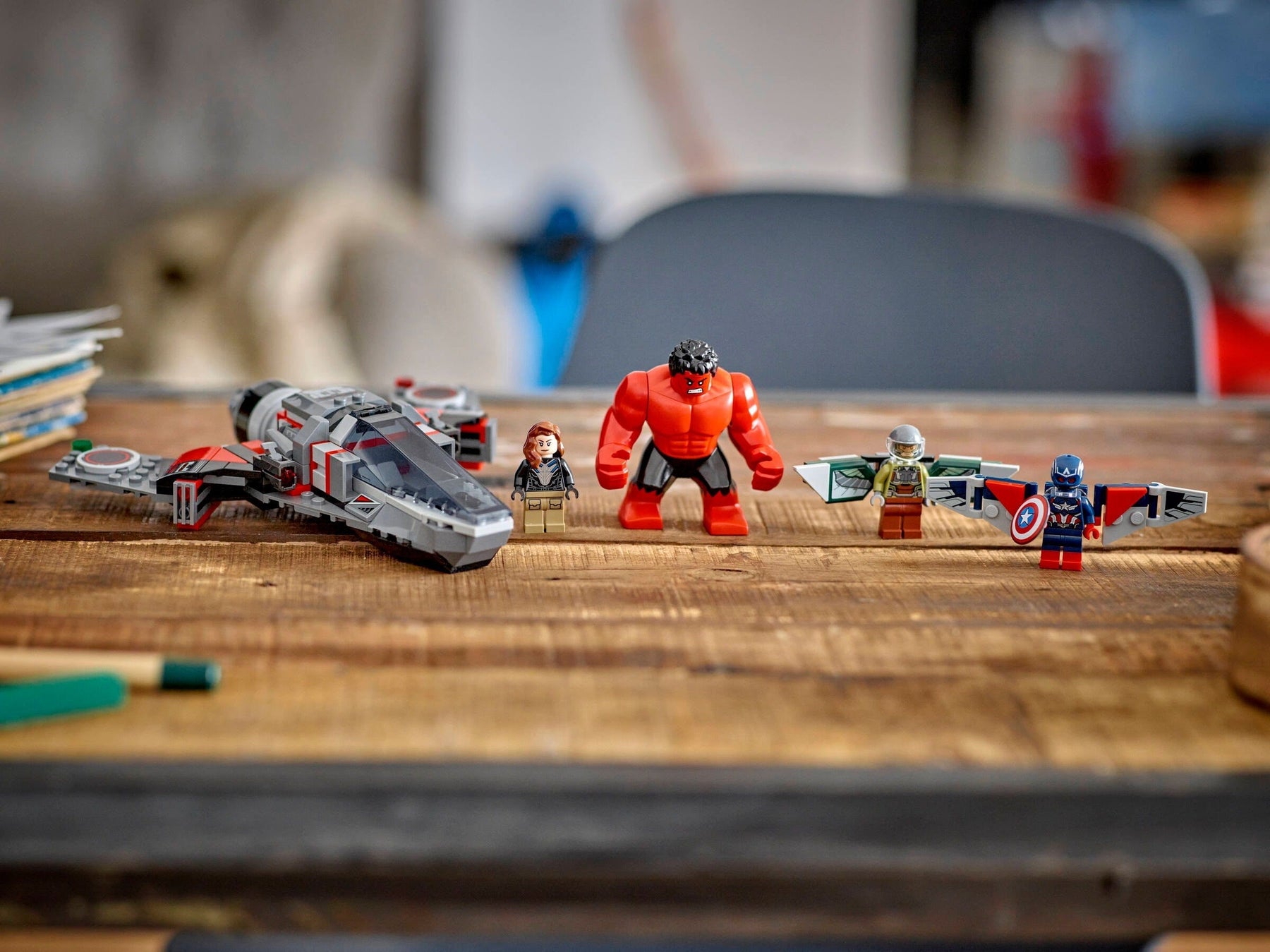 LEGO Marvel Captain America vs. Red Hulk Battle 76292 - SuperSaverAU - view 5