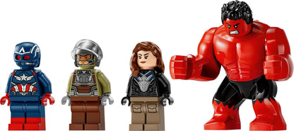 LEGO Marvel Captain America vs. Red Hulk Battle 76292