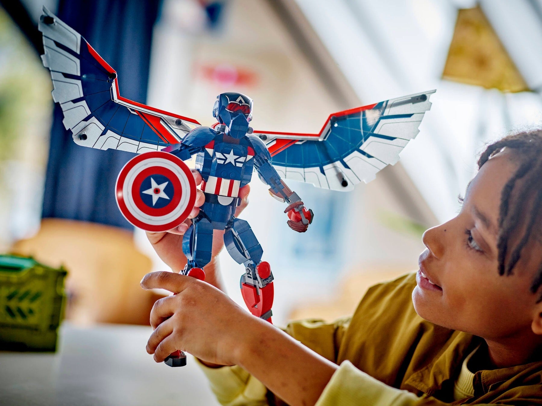 LEGO Marvel 76295 Captain America Construction Figure - SuperSaverAU - view 3