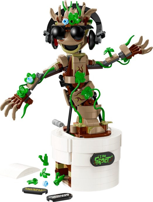LEGO Marvel 76297 Dancing Groot - SuperSaverAU - view 1