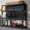 Rack It 1000kg Single Hook Black Steel Wall Mount