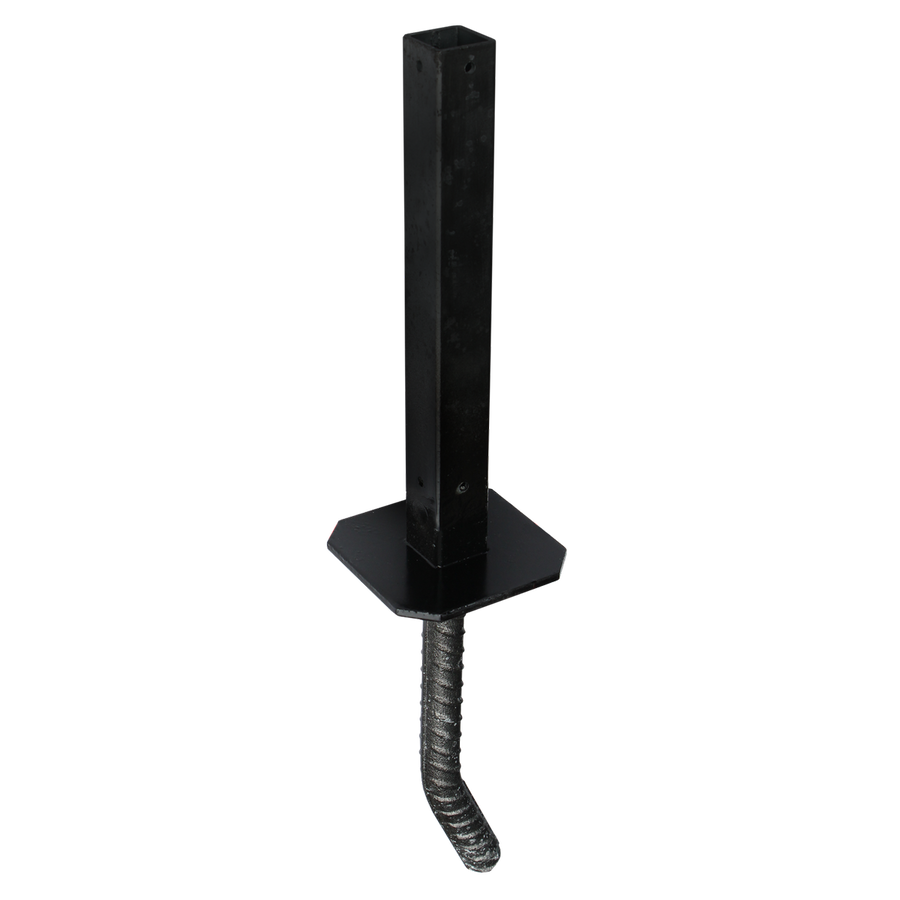 Jack Screen Up Anchor Plate - Steel - 95mm x 460mm - Secure Foundation - SuperSaverAU - view 1