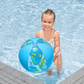 Bestway Blue Cactus Groove N Splash Beach Ball - 340mm - For Ages 2+ - Easy Inflate - SuperSaverAU - view 2