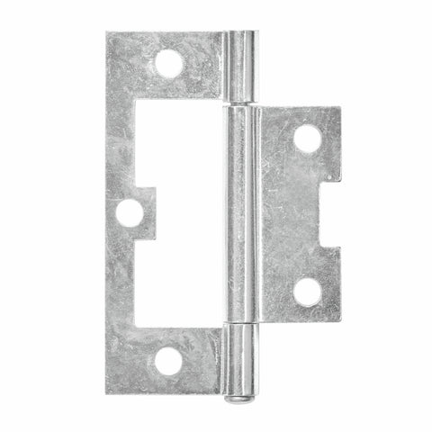 Pinnacle 90mm Zinc Plated Loose Pin Non Mortise Hinge 20 Pack