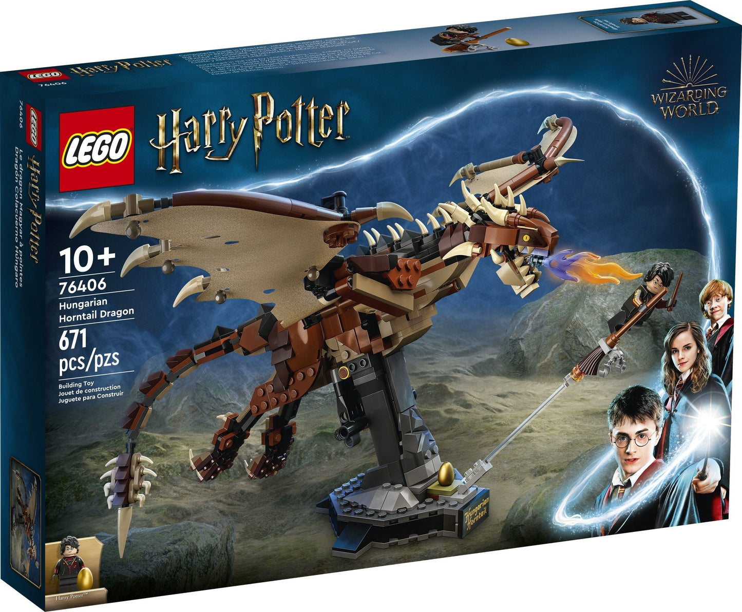 LEGO Harry Potter 76406 Hungarian Horntail Dragon- Auzzi Store