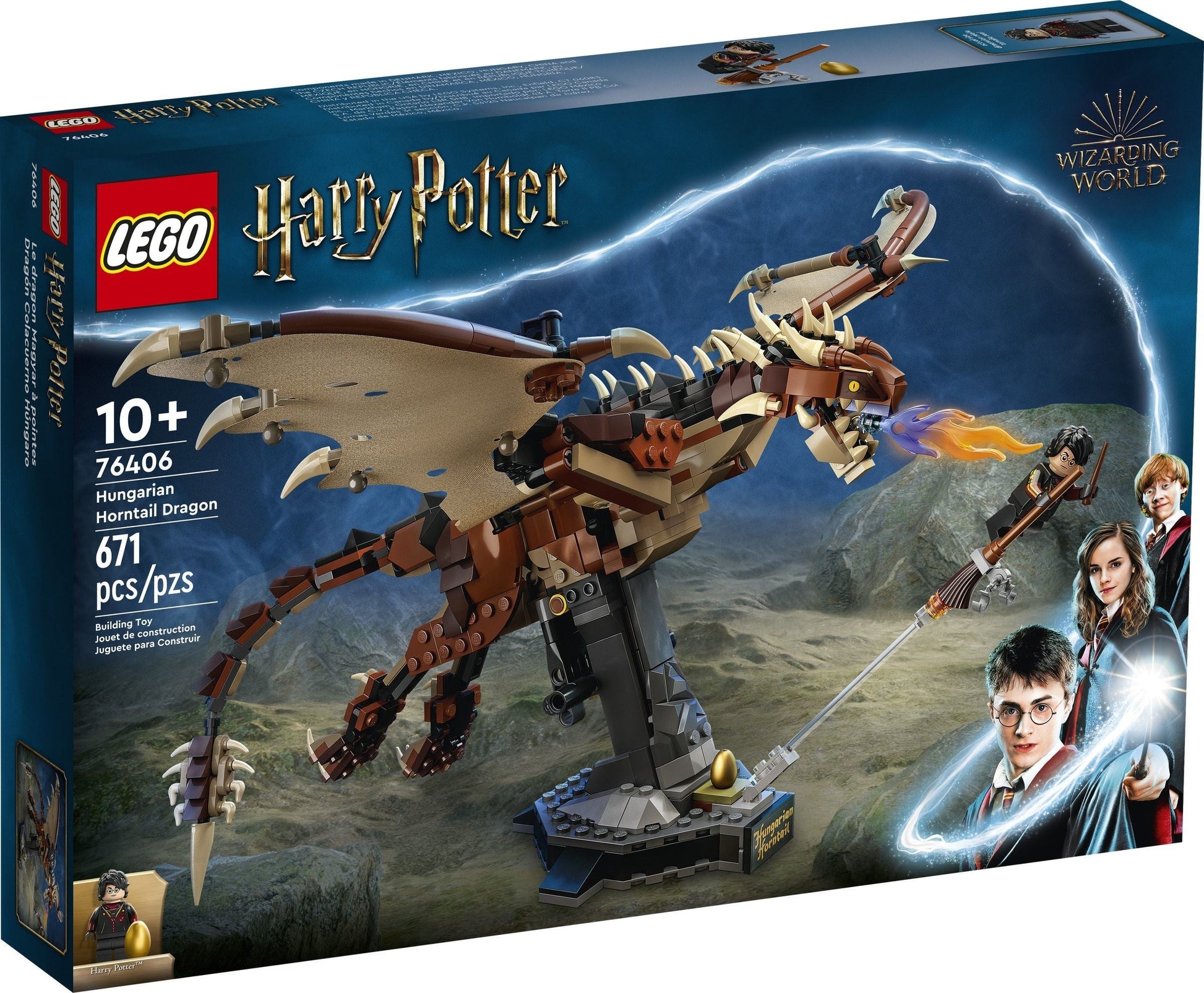 LEGO Harry Potter 76406 Hungarian Horntail Dragon- Auzzi Store