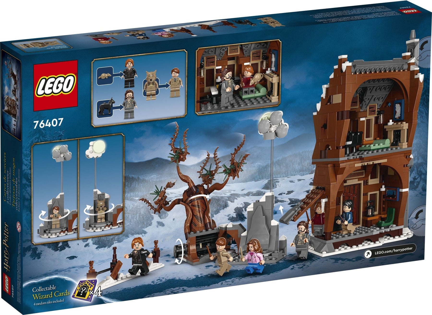 LEGO Harry Potter 76407 The Shrieking Shack & Whomping Willow- Auzzi Store