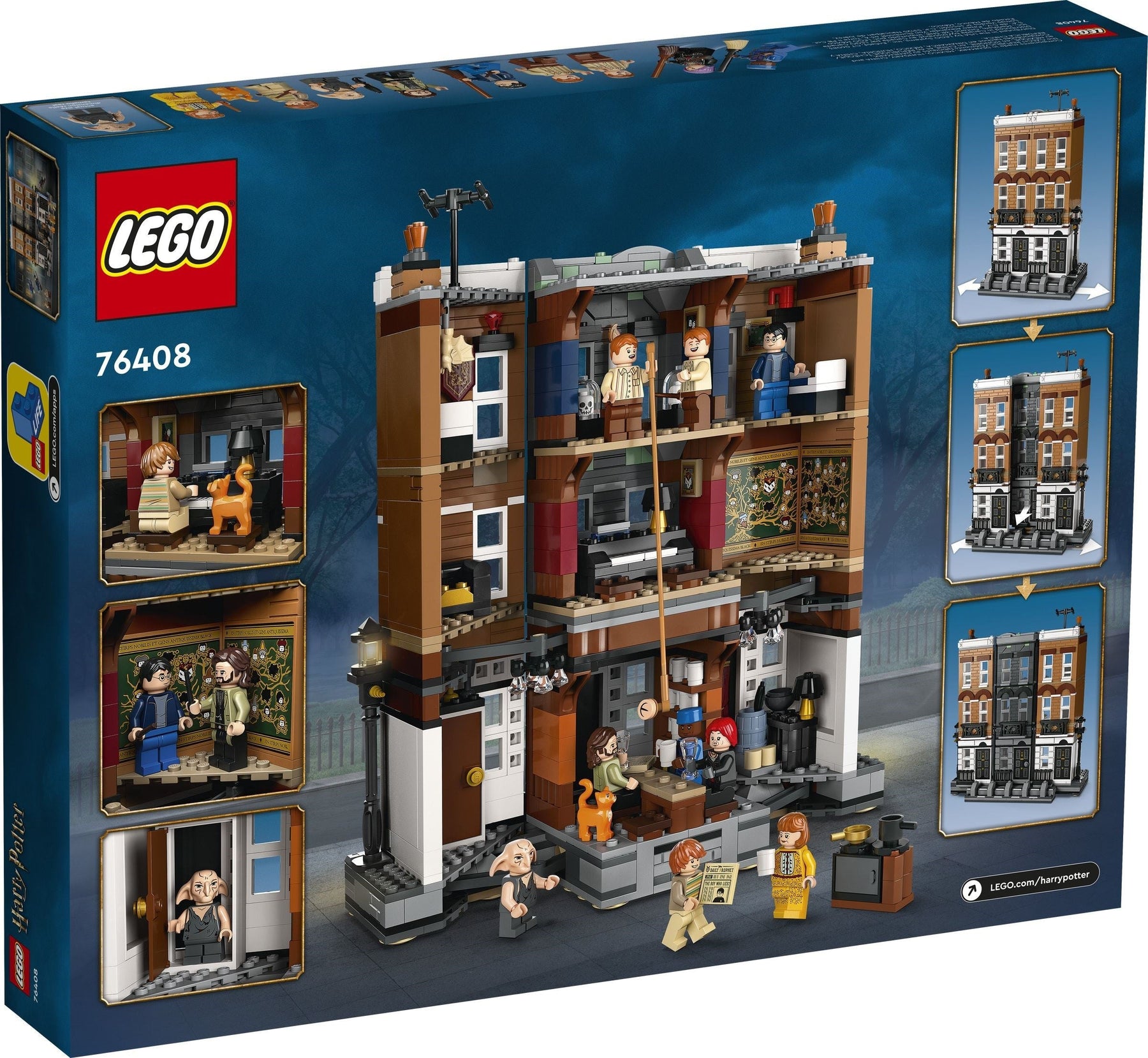LEGO Harry Potter Grimmauld Place (76408) - SuperSaverAU - view 5