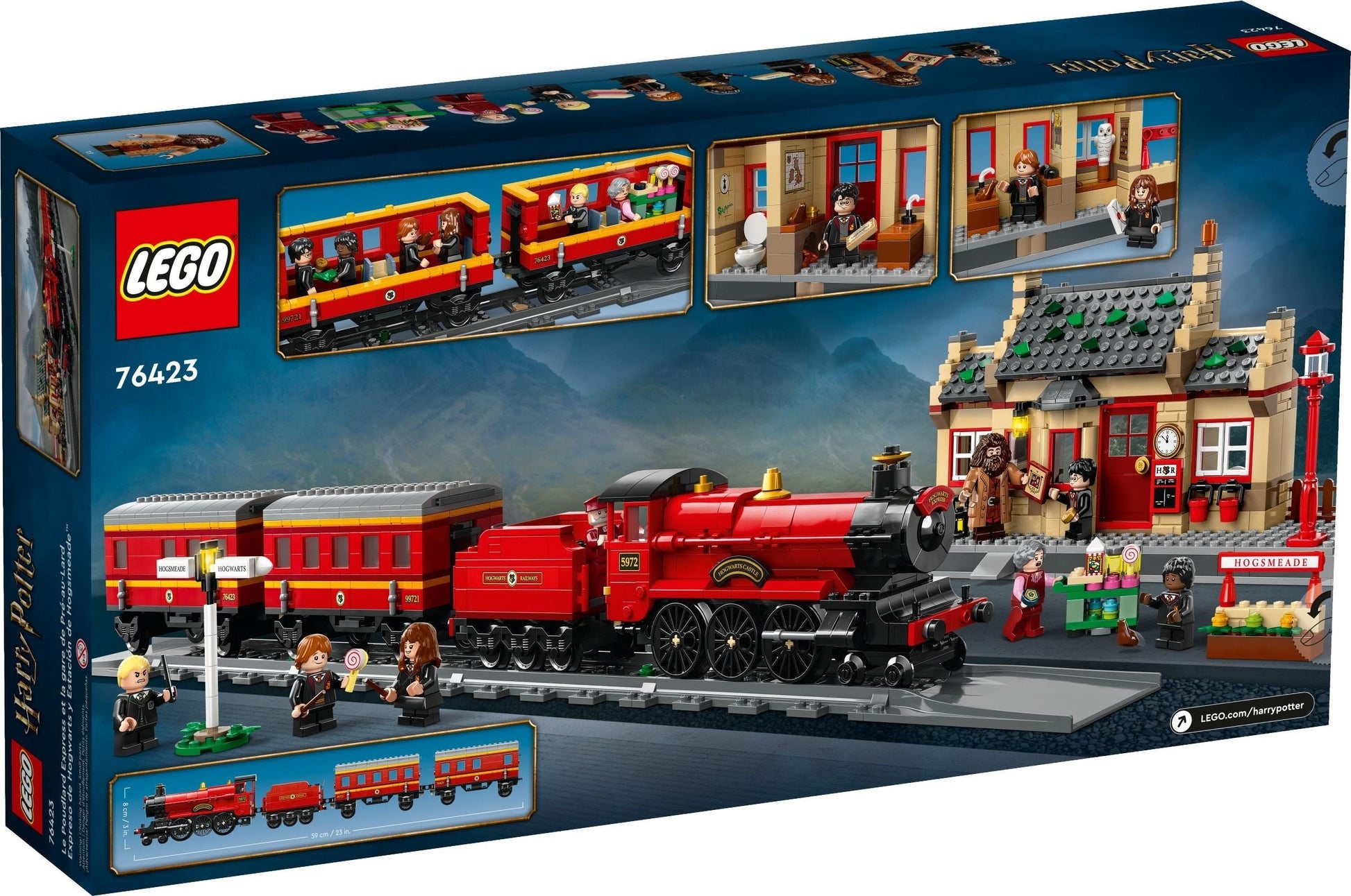 LEGO Harry Potter Series 76423 Hogwarts Express & Hogsmeade Station- Auzzi Store