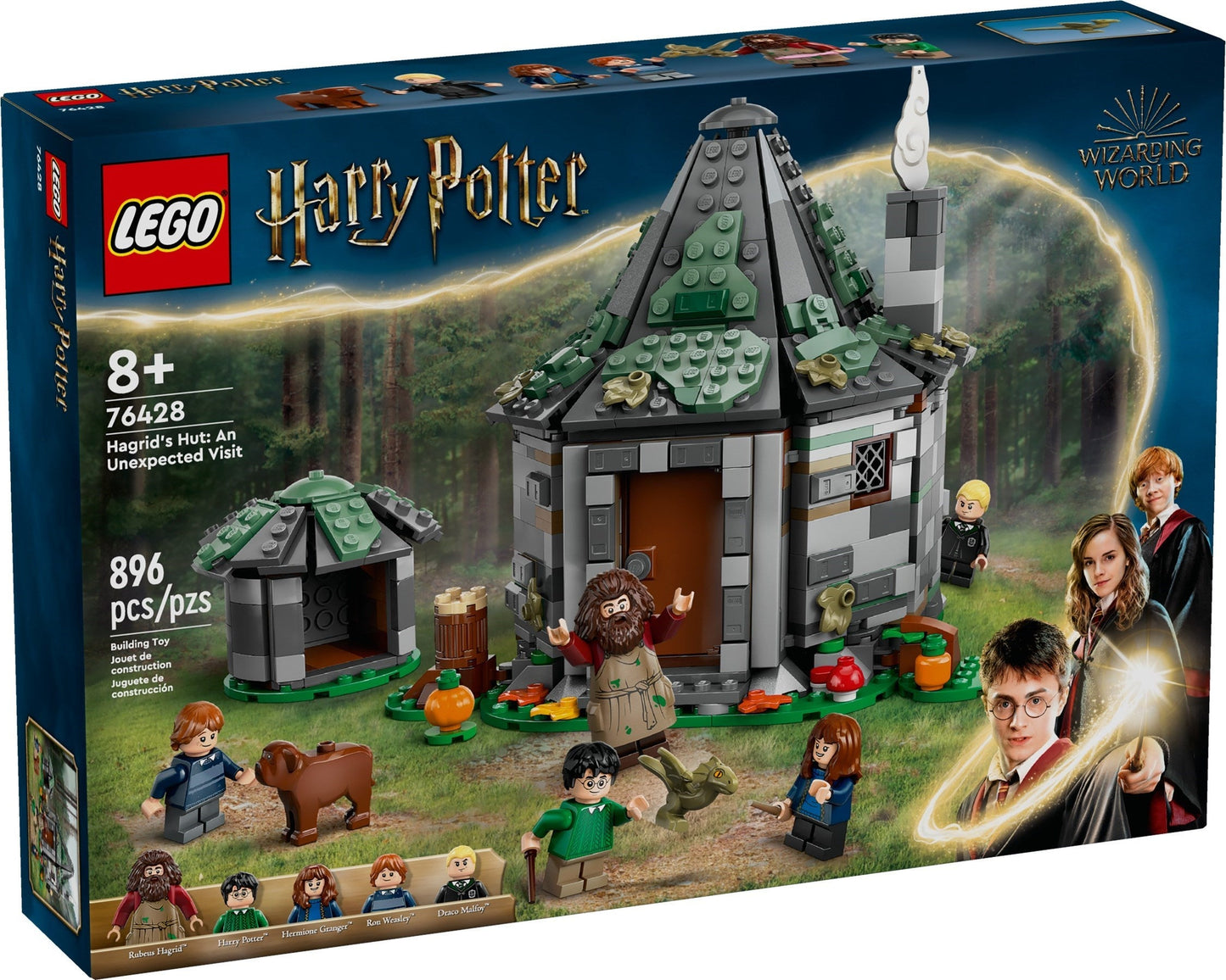 LEGO Harry Potter Hagrid's Hut An Unexpected Visit 76428