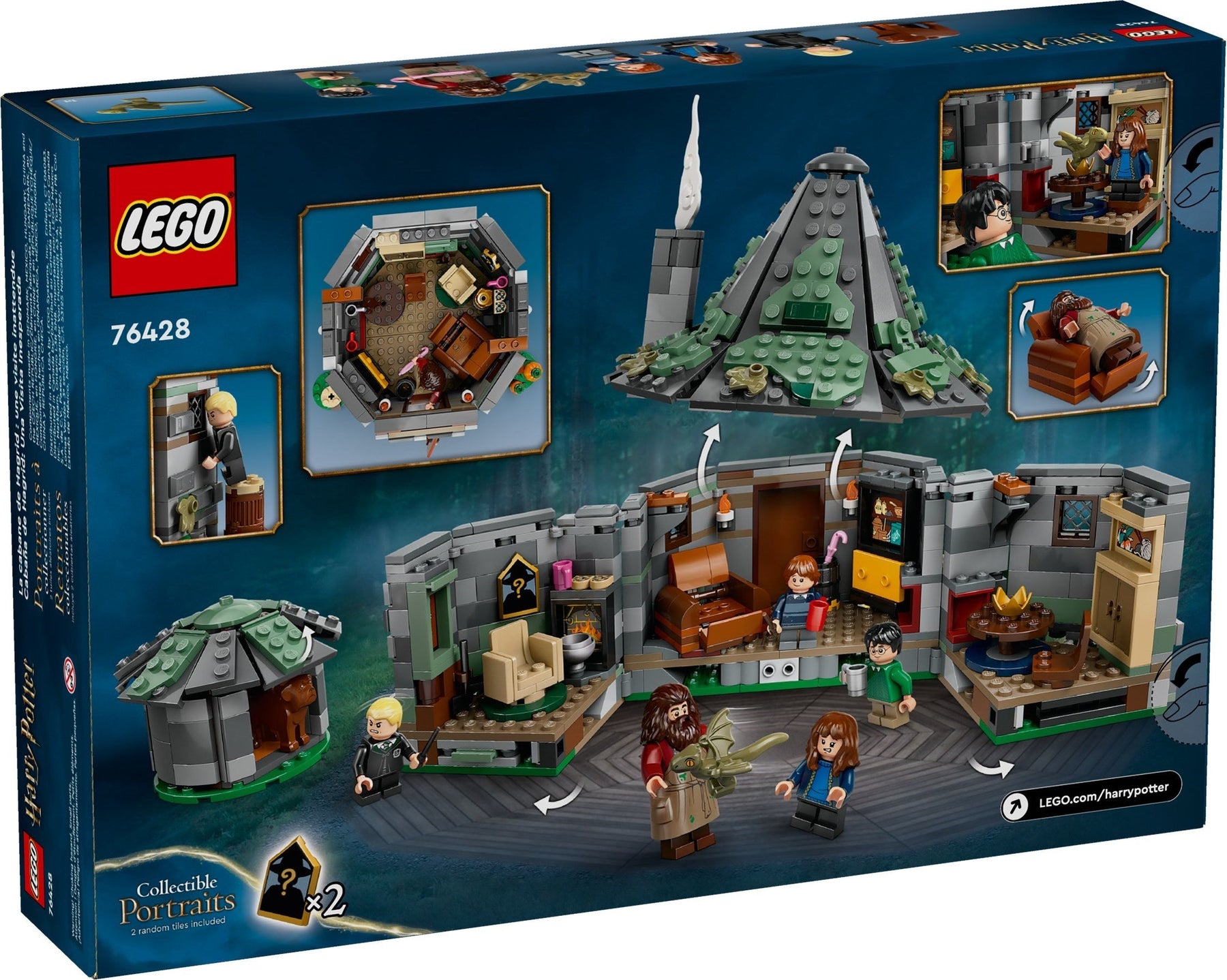 LEGO Harry Potter Hagrid's Hut An Unexpected Visit 76428 - SuperSaverAU - view 4