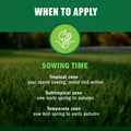 Hortico 500g Couch Lawn Seed, Drought Tolerant Warm Season Grass, Covers 50sqm