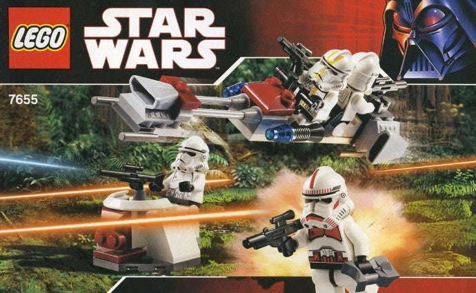Lego Star Wars 7655 Clone Troopers Battle Pack