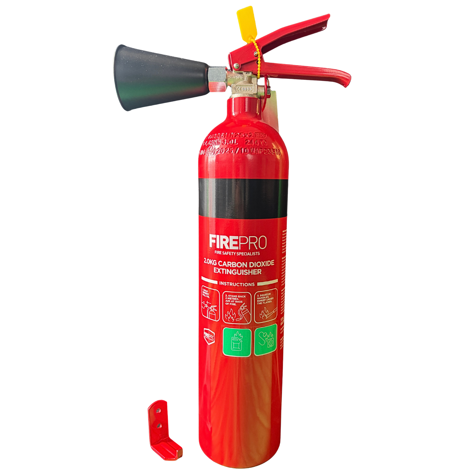 FirePro 2kg CO2 Fire Extinguisher