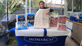 Monarch 3.6 x 3.6m Leak-Proof Canvas Drop Sheet Plastic Backed 2mm Natural