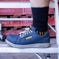 DeWALT Navy Milbank Composite Toe Safety Work Shoe Size 8 - Water Resistant Nubuck, SRC