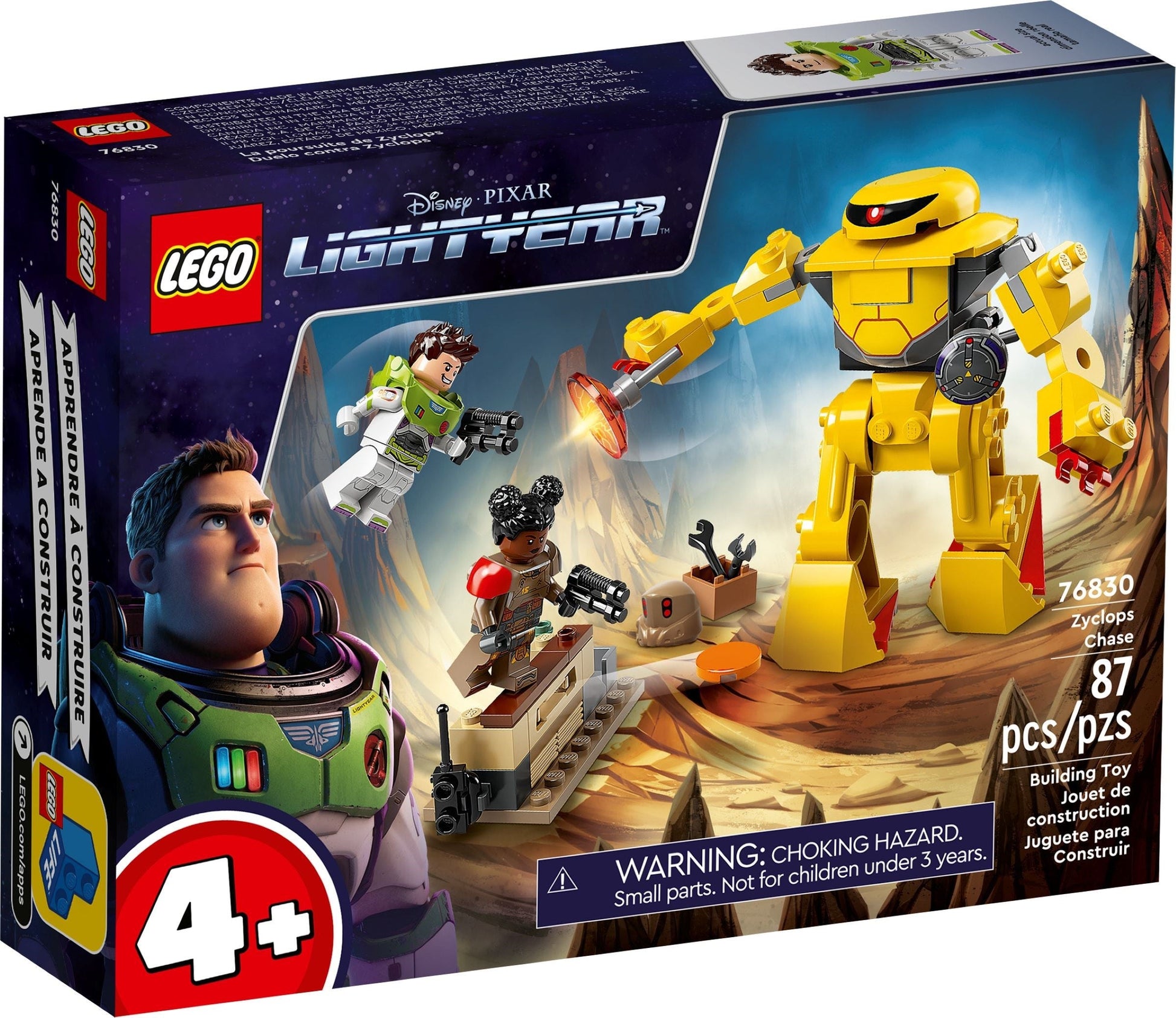 LEGO Disney 76830 Pixar's Lightyear Zyclops Chase- Auzzi Store