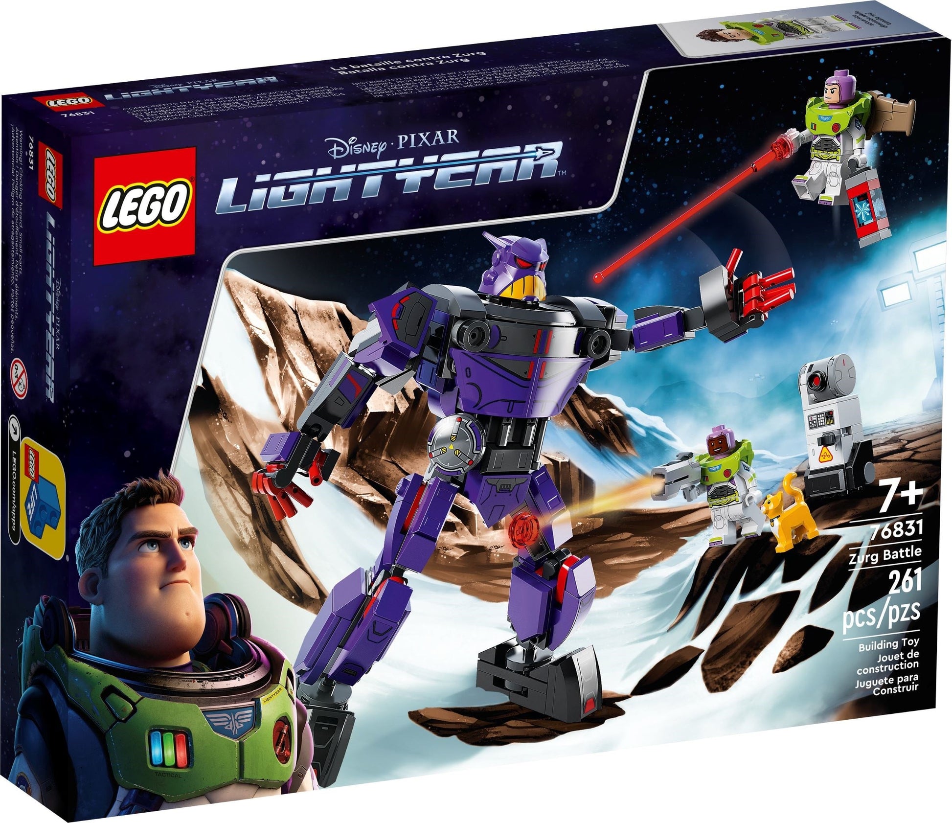 LEGO Disney 76831 Pixar's Lightyear Zurg Battle- Auzzi Store