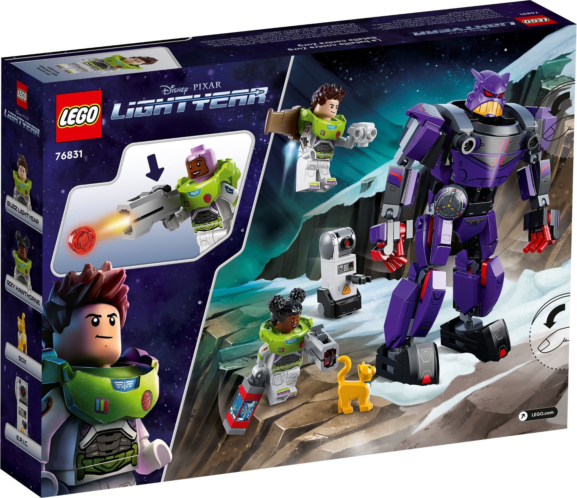 LEGO Disney 76831 Pixar's Lightyear Zurg Battle- Auzzi Store
