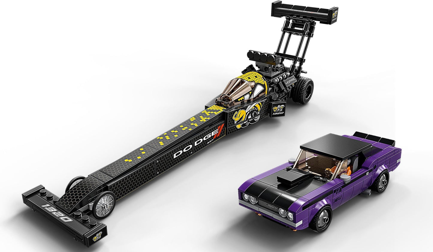 LEGO Speed Champion 76904 Mopar SRT Top Fuel Dragster 1970 Dodge Challenger- Auzzi Store