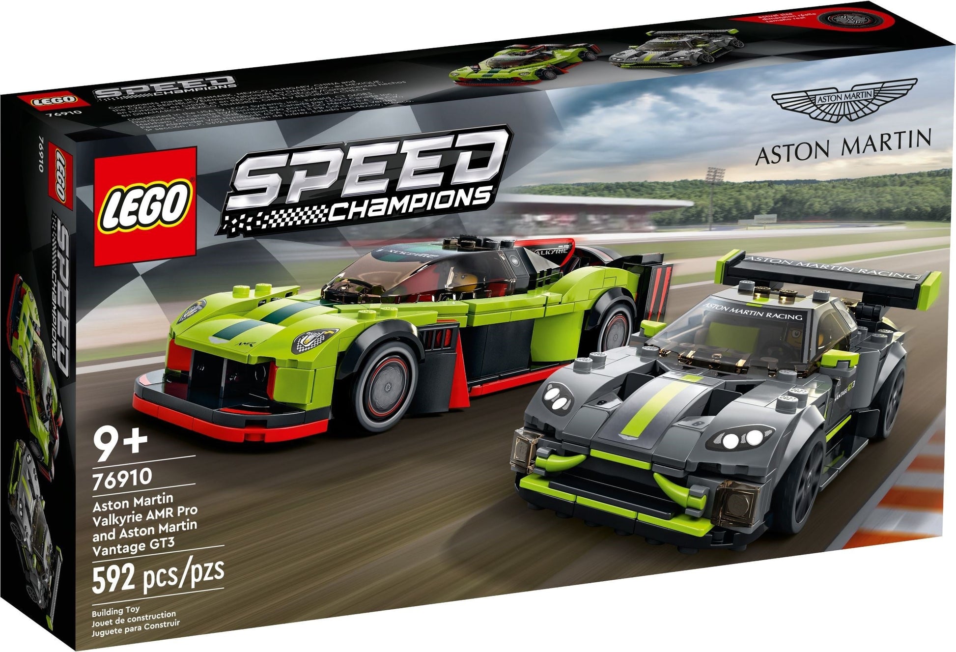 LEGO Speed Champion 76910 Aston Martin Valkyrie AMR Pro Aston Martin Vantage GT4- Auzzi Store