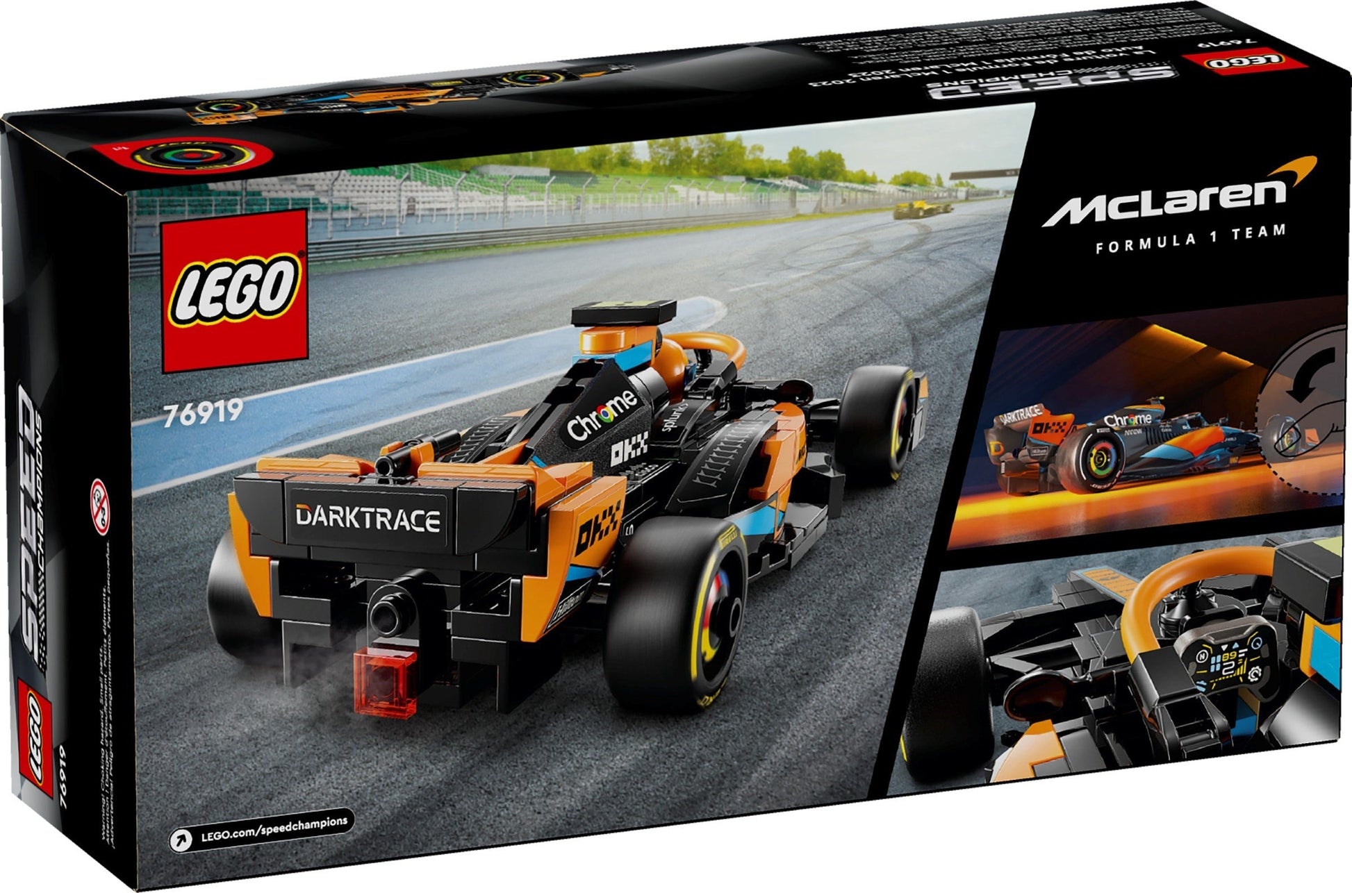 LEGO Speed Champion Series 76919 2023 McLaren Formula 1 Race Car- Auzzi Store