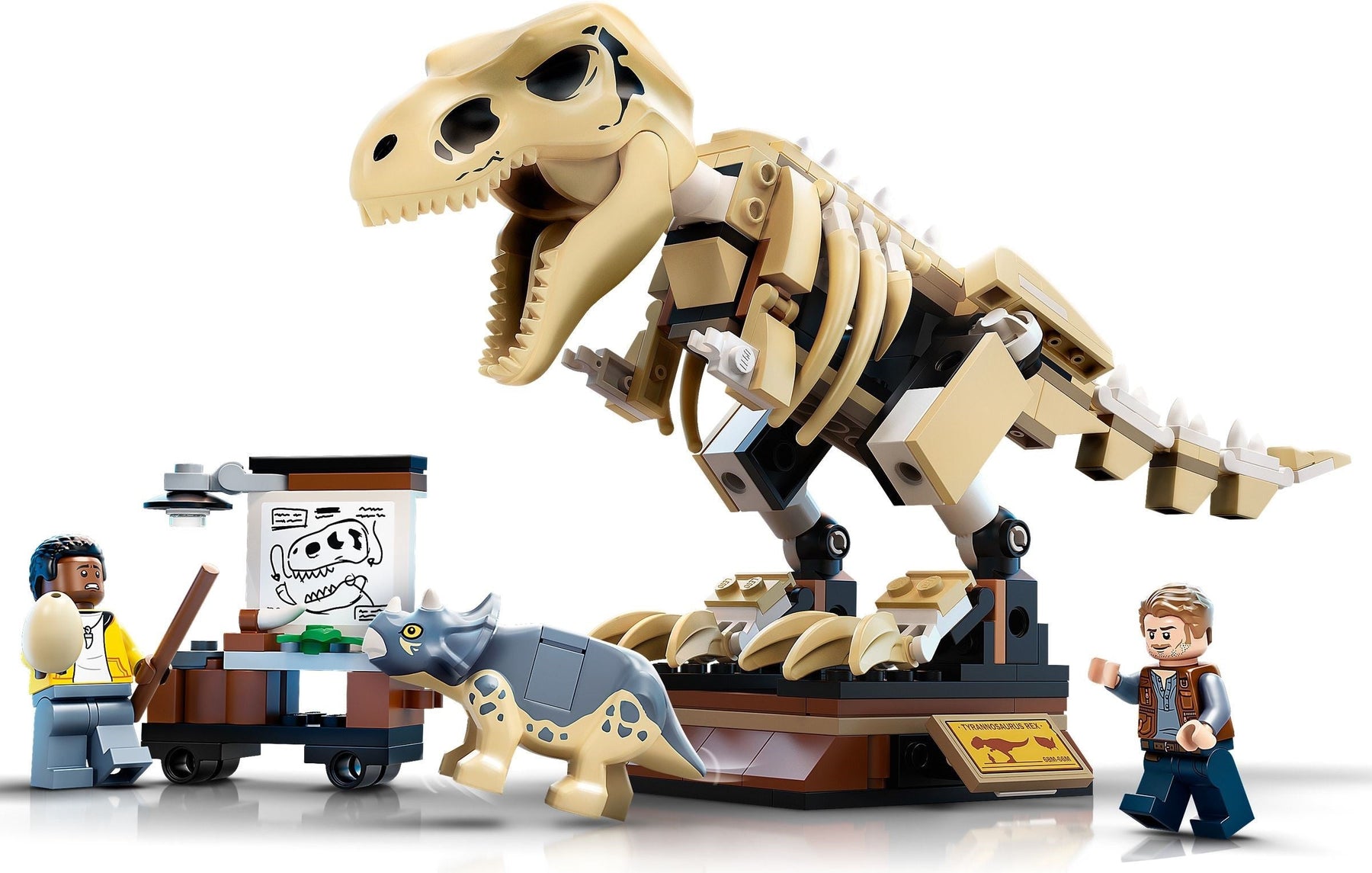 LEGO 76940 Jurassic World T. rex Dinosaur Fossil Exhibition - SuperSaverAU - view 3