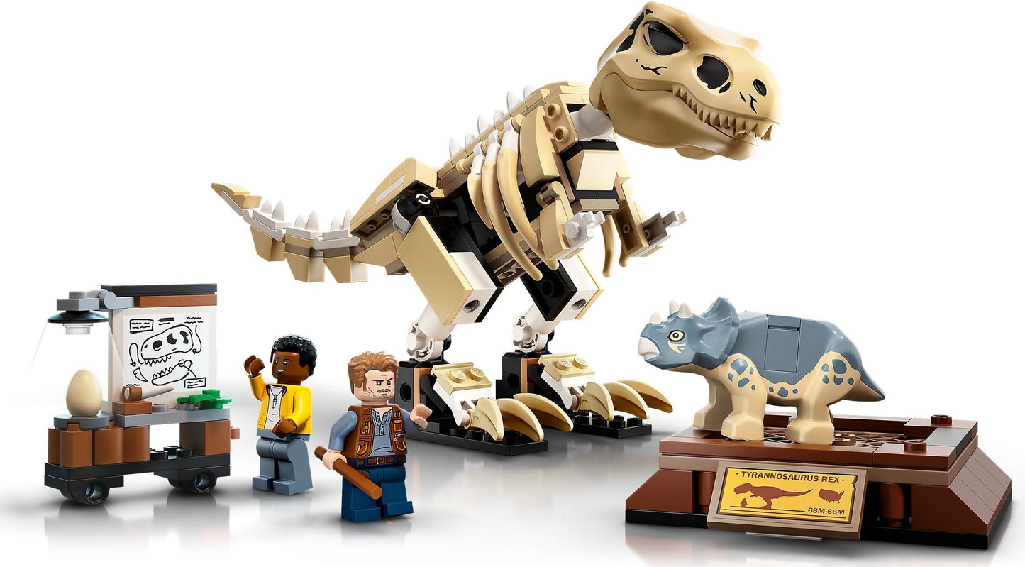 LEGO 76940 Jurassic World T. rex Dinosaur Fossil Exhibition