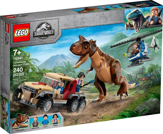 LEGO Jurassic World 76941 Carnotaurus Dinosaur Chase- Auzzi Store