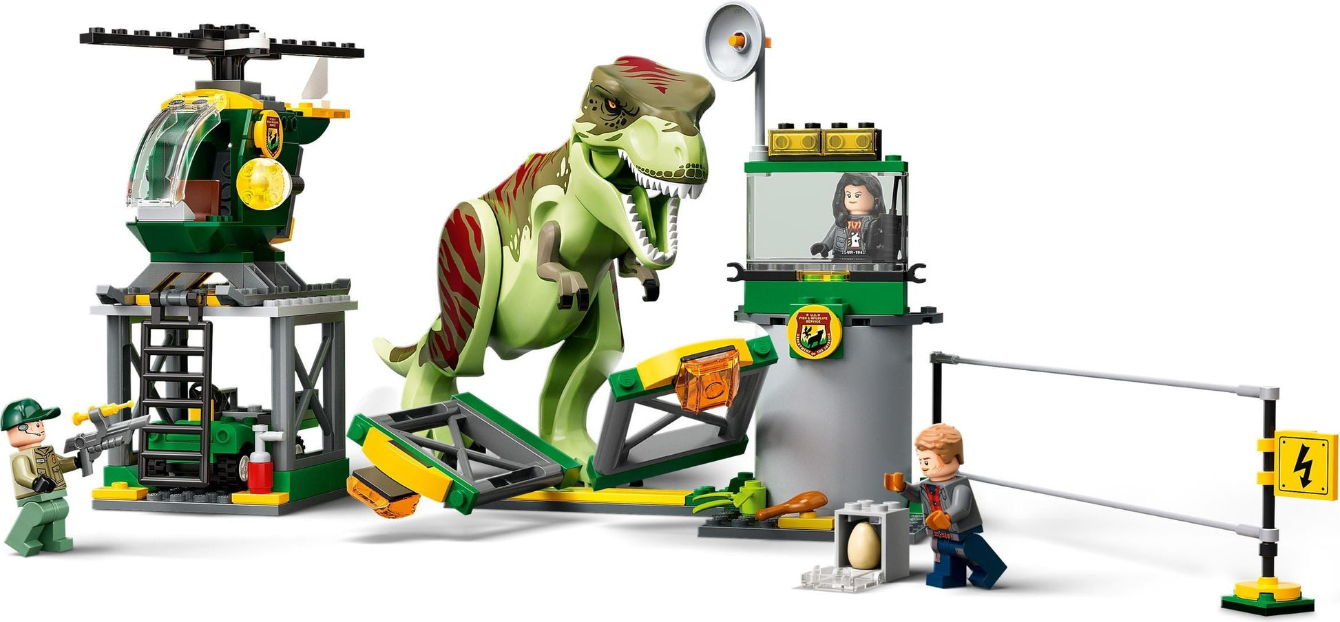 LEGO Jurassic Park 76944 T. Rex Dinosaur Breakout- Auzzi Store