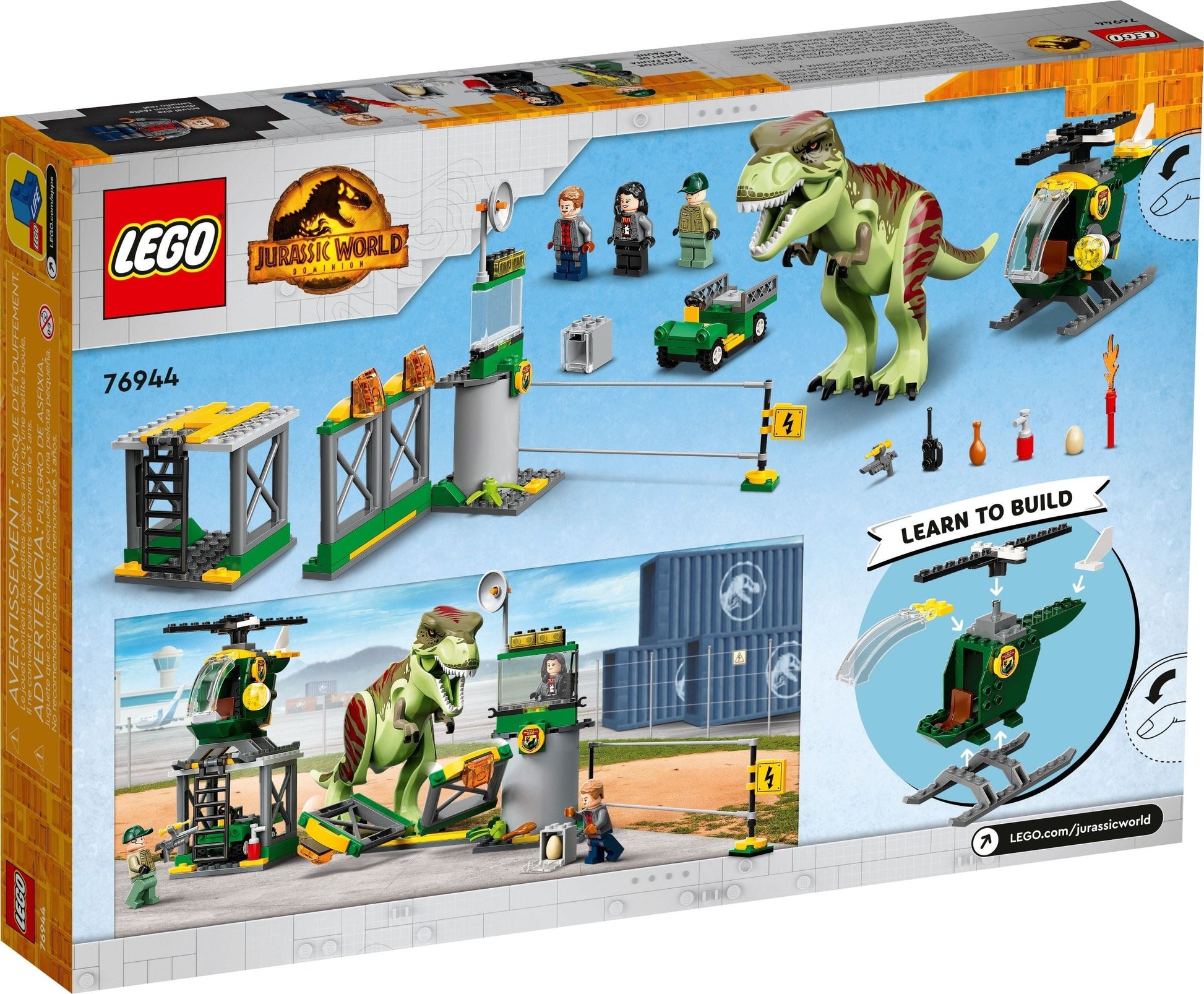 LEGO Jurassic Park 76944 T. Rex Dinosaur Breakout- Auzzi Store