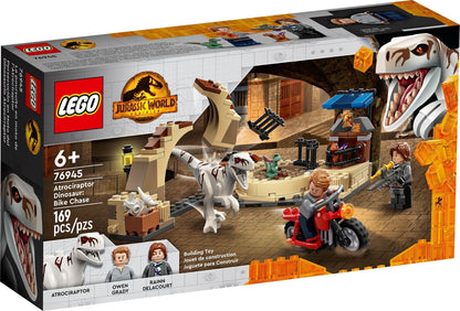 LEGO Jurassic Park 76945 Atrociraptor Dinosaur: Bike Chase- Auzzi Store