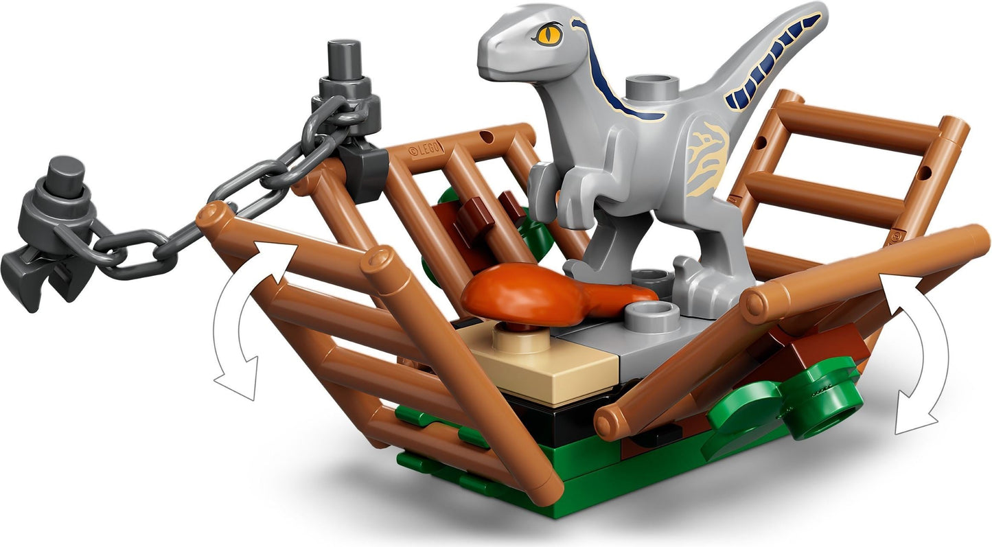 LEGO Jurassic Park 76946 Blue and Beta Velociraptor Capture- Auzzi Store