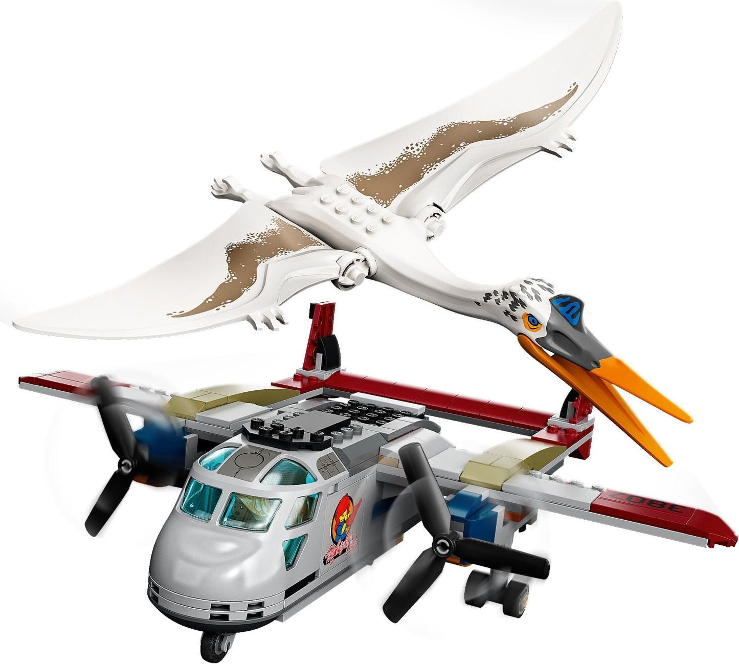 LEGO Jurassic Park 76947 Quetzalcoatlus Plane Ambush- Auzzi Store
