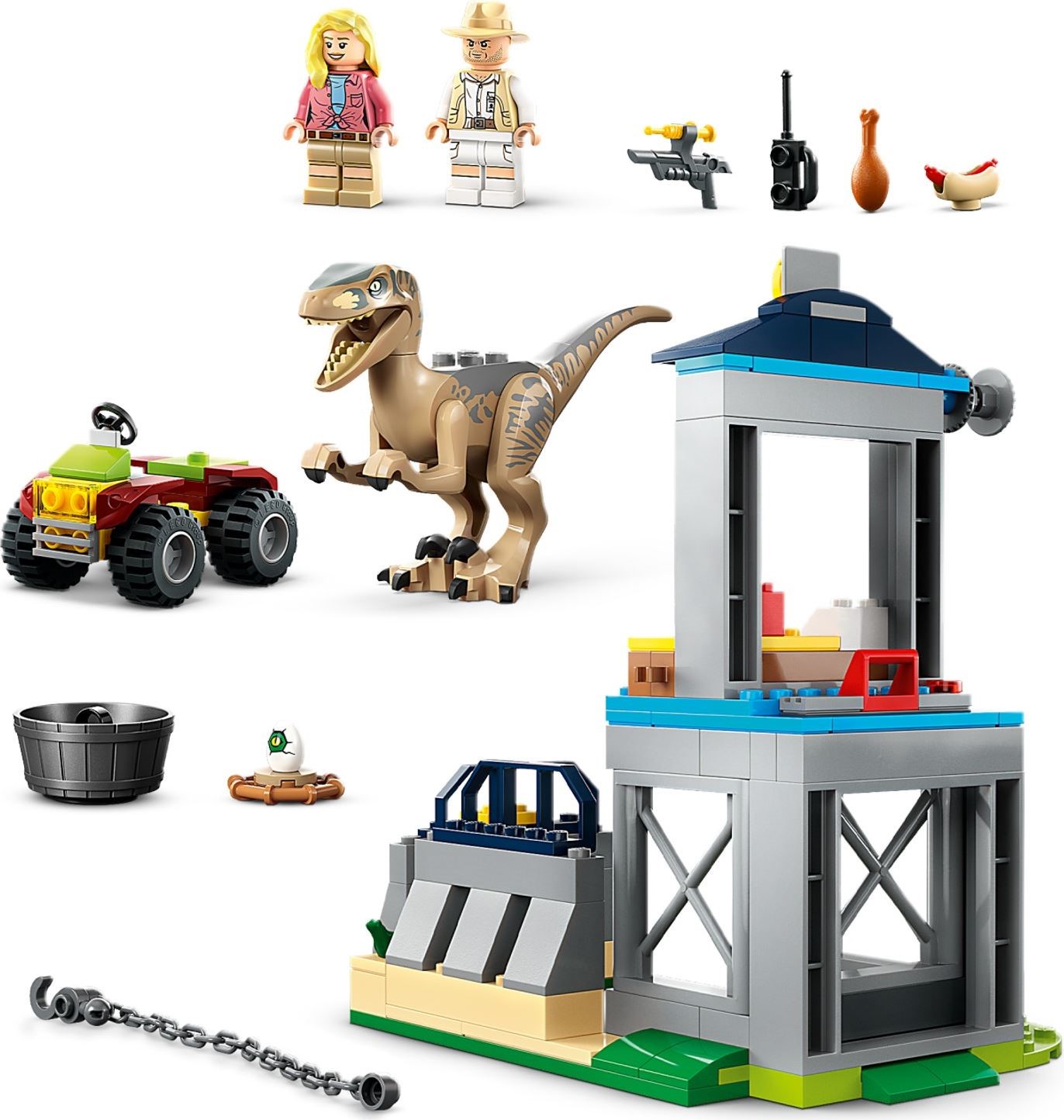LEGO 76957 Velociraptor Escape Jurassic World- Auzzi Store