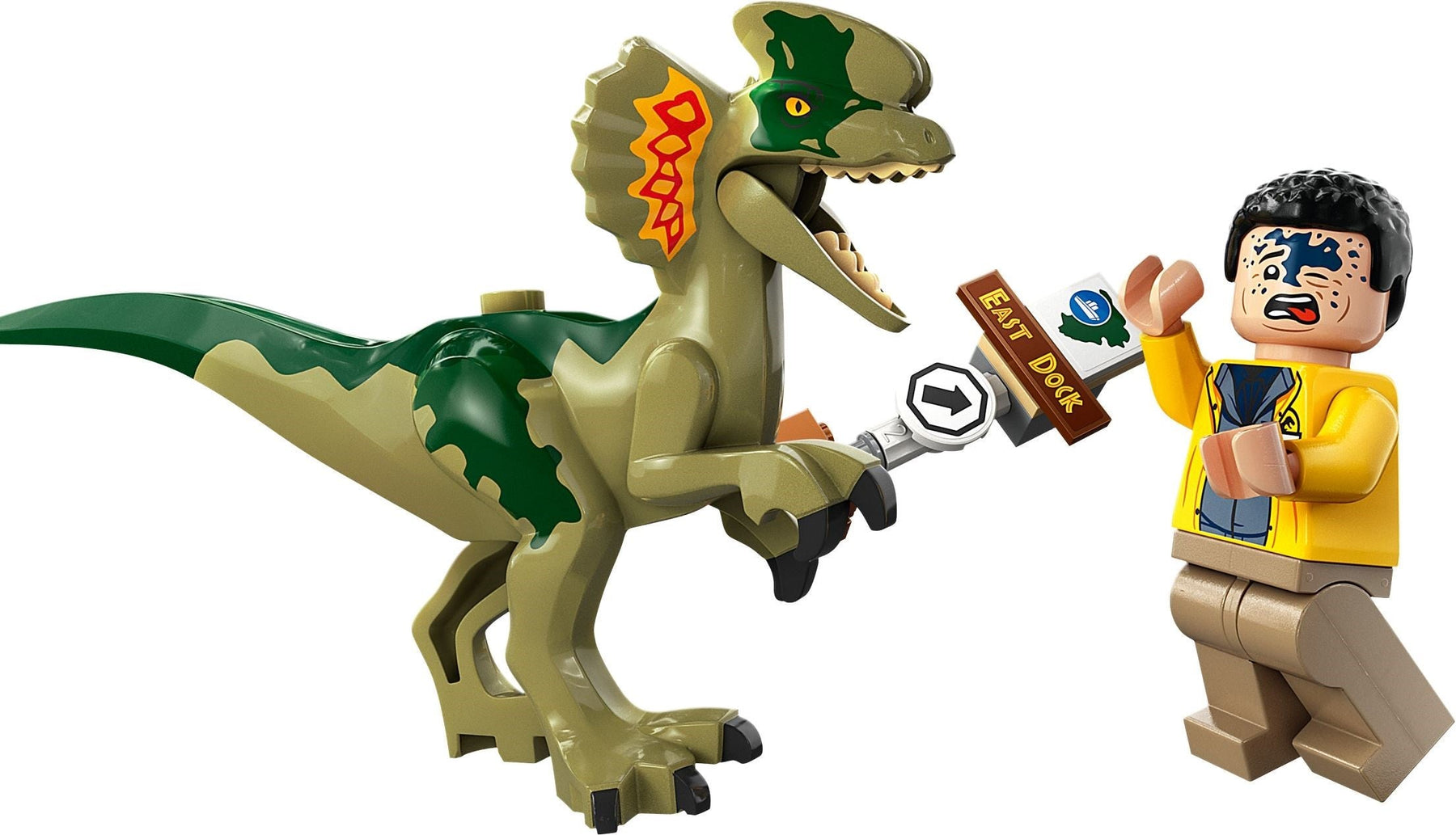 LEGO 76958 Dilophosaurus Ambush Jurassic World- Auzzi Store