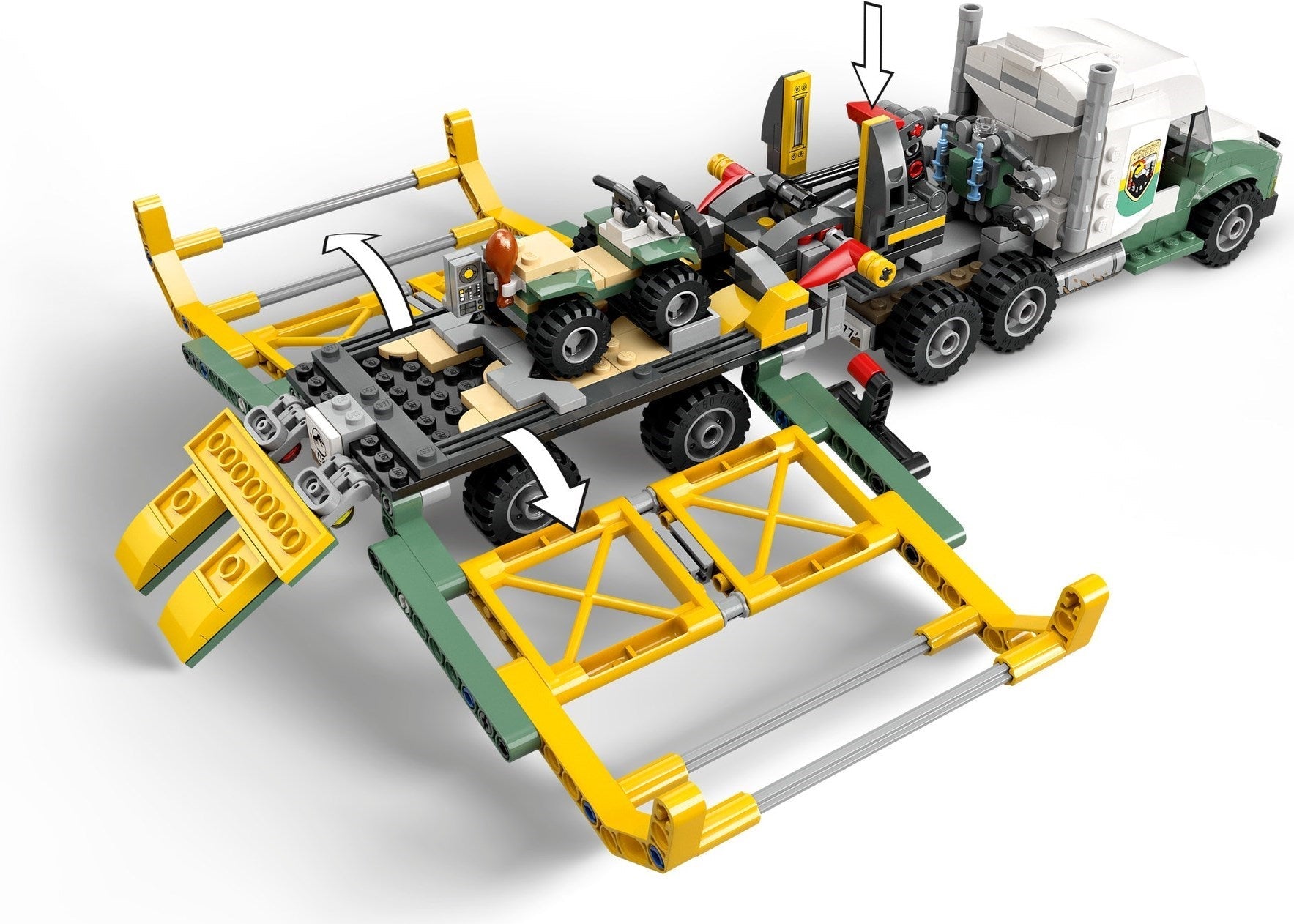 LEGO Jurassic World 76966 Dinosaur Missions: Allosaurus Transport Truck- Auzzi Store