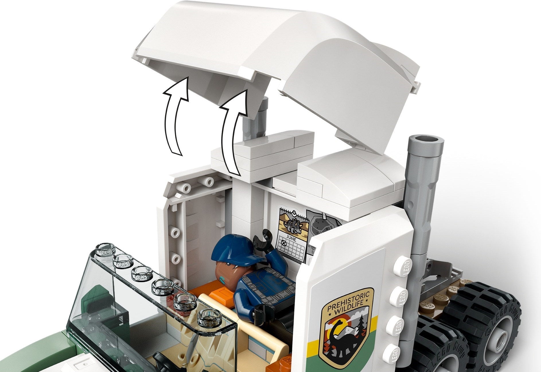 LEGO Jurassic World 76966 Dinosaur Missions: Allosaurus Transport Truck- Auzzi Store