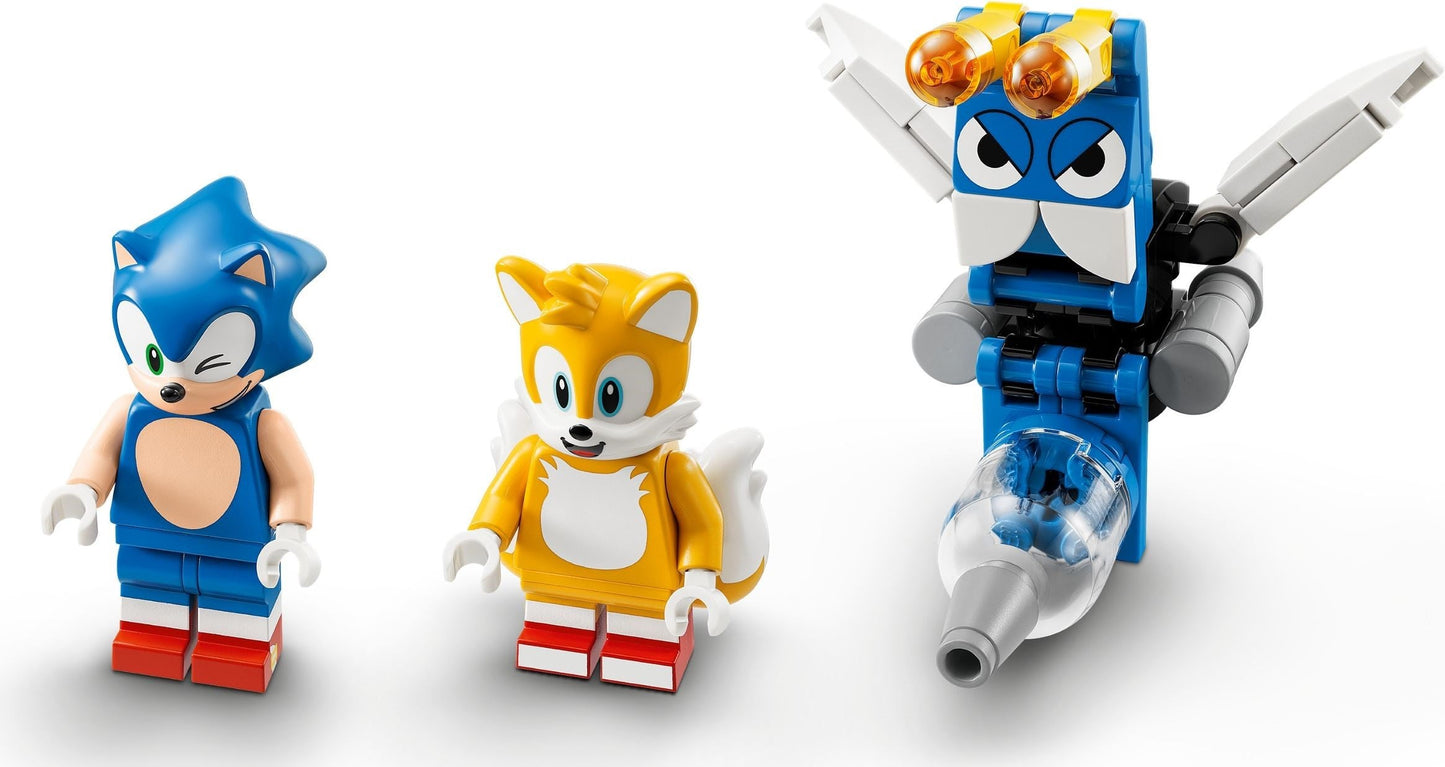 LEGO Sonic the Hedgehog Series 76991 Tails' Workshop and Tornado Plane- Auzzi Store